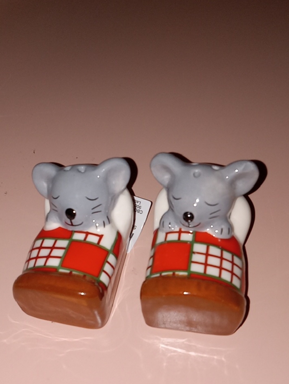 Christmas Mice Salt And Pepper Shaker Set 🐁🐁🐁🐁